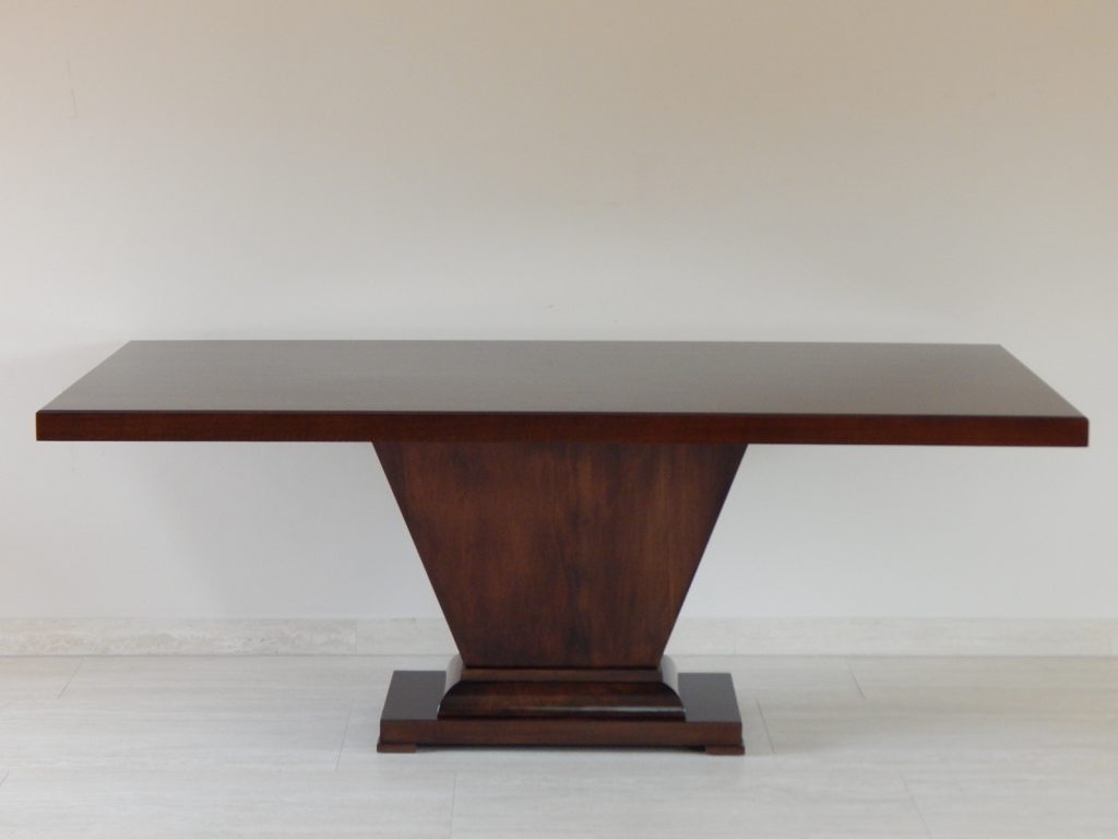 Art Deco 8 személyes étkezőasztal-tárgyalóasztal [C-01]