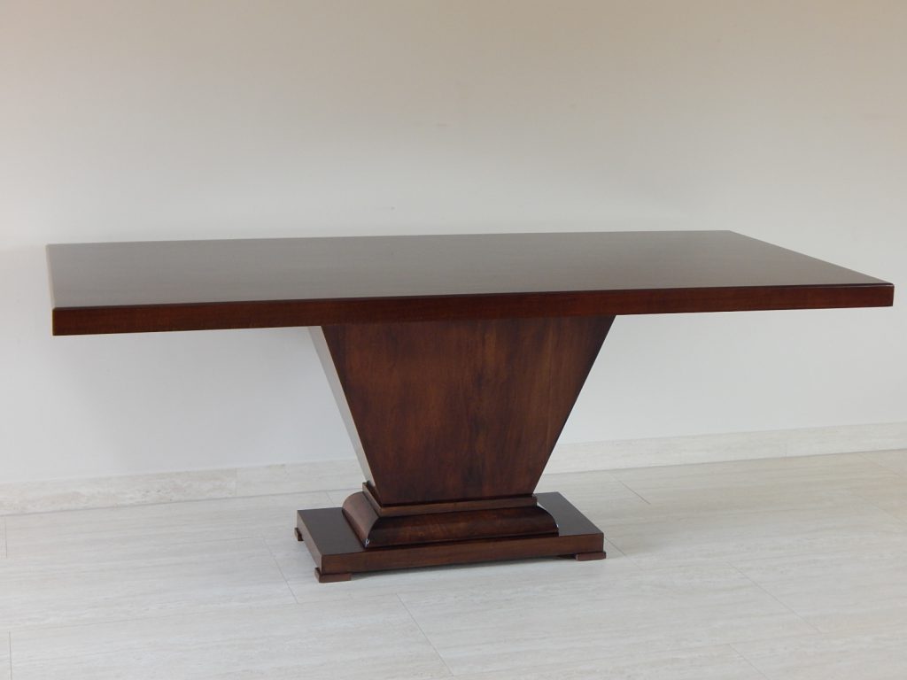 Art Deco 8 személyes étkezőasztal-tárgyalóasztal [C-01]