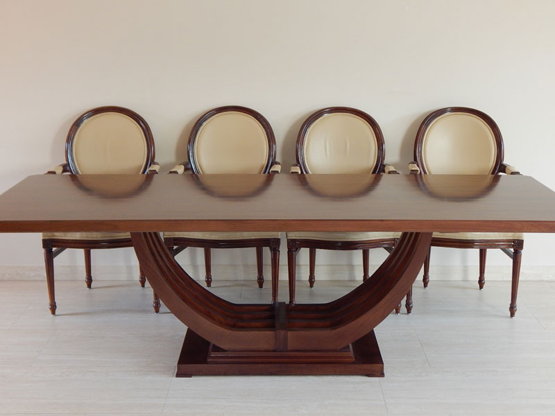 Art Deco 10 személyes tárgyalóasztal [ C-02]
